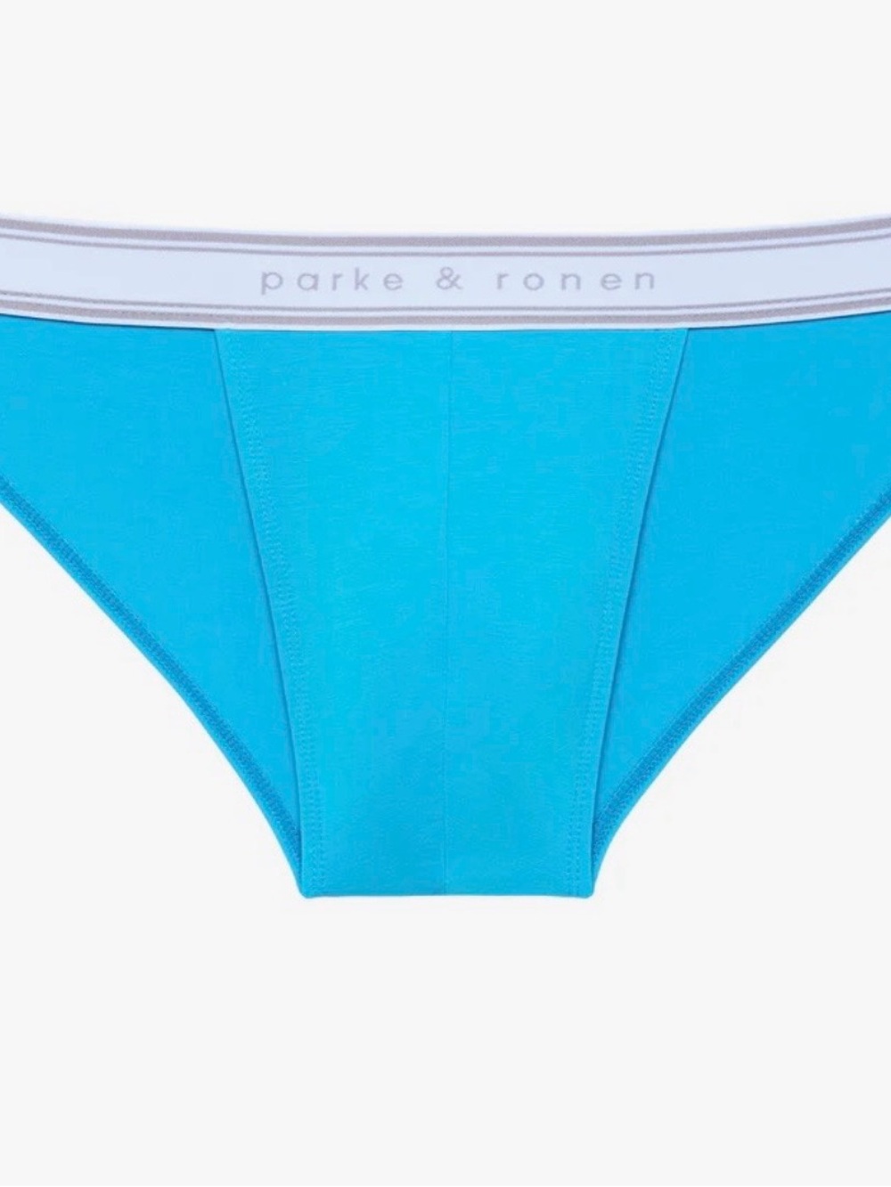 parke & ronen Men’s Bright Blue  Briefs - Picture 2 of 5